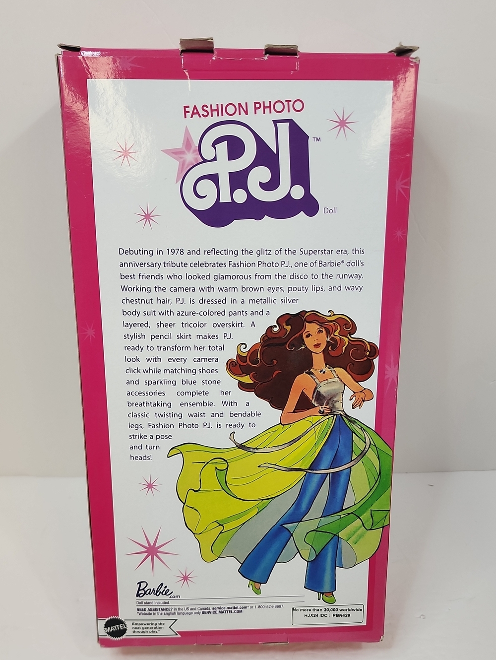 Fashion Photo P.J. Barbie Signature 1978 Reproduction Doll Mattel 2023 NRFB - Picture 7 of 16
